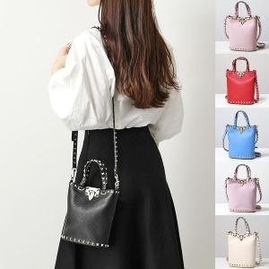 VALENTINO ヴァレンティノ Vロコ ショルダーバッグ レザー ブラック 
