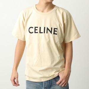 CELINE セリーヌ 半袖 Tシャツ 2X681671Q.44JB メンズ クルーネック カットソー ロゴT コットン オーバーサイズ ベージュ  :350201425:インポートセレクト musee - 通販 - Yahoo!ショッピング