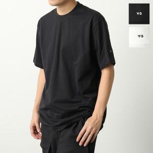 Y-3 ワイスリー Tシャツ RELAXED SS TEE H44798 メンズ クルーネック 半袖 カットソー コットン ロゴパッチ カラー2色｜s-musee