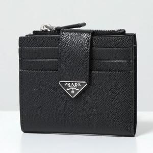 PRADA（プラダ） 二つ折り財布 2MO513 QHH メンズ サフィアーノレザー