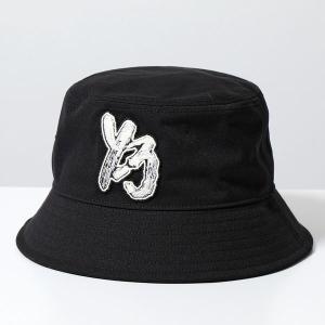 Y-3 ワイスリー バケットハット BUCKET HAT IM1081 メンズ キャンバス グラフィックロゴ刺繍パッチ 帽子 BLACK｜s-musee