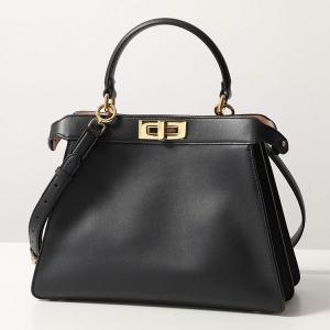 フェンディ　ピーカブー　ブラック　Fendi Peekaboo FENDI フェンディ ハンドバッグ PEEKABOO MINI ピーカブー ミニ