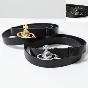 Vivienne Westwood ヴィヴィアンウエストウッド ベルト BELTS ORB BUCKLE BELT 82010004 82010006 82010003 L0022 レディース レザー 立体オーブ カラー3色｜s-musee