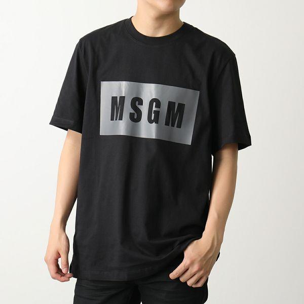 MSGM エムエスジーエム Tシャツ 3440 MM520 メンズ クルーネック 半袖 カットソー ...