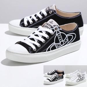 Vivienne Westwood ヴィヴィアンウエストウッド スニーカー PLIMSOLL LOW TOP 75020005W レディース ローカット オーブ キャンバス シューズ 靴 カラー2色｜インポートセレクト musee