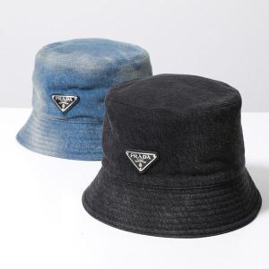 PRADA　ニットハット帽 Prada ケーブルニット バケットハット | グレー | FARFETCH JP