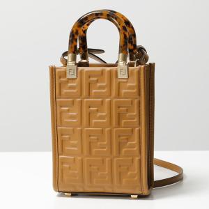 【訳あり】FENDI フェンディ ショルダーバッグ MINI SUNSHINE SHOPPER サンシャイン ショッパー スモール 8BS051 AMCI レディース レザー FFロゴ 鞄 F0NYJ｜s-musee