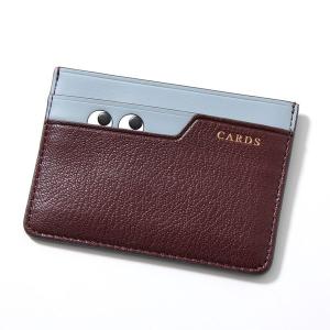 ANYA HINDMARCH アニヤハインドマーチ カードケース Peeping Eyes ピーピング アイズ 174657 188043 レディース レザー パスケース 定期入れ カラー2色｜s-musee