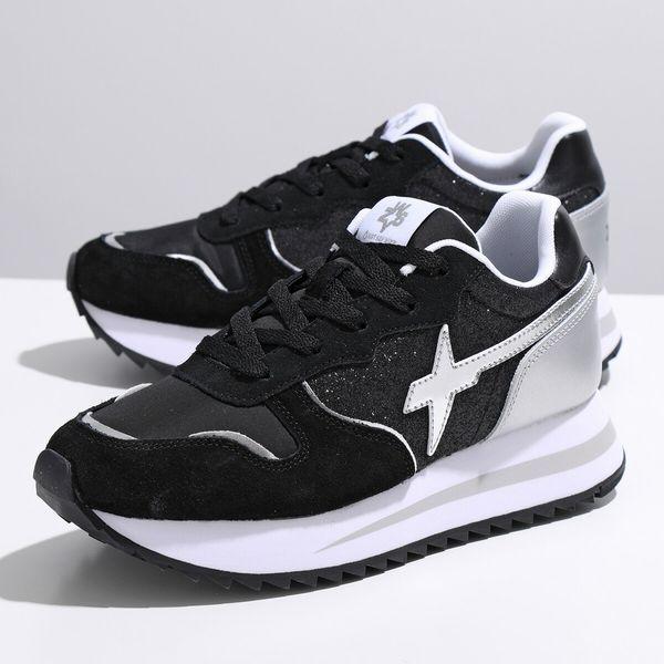 W6YZ ウィズ スニーカー RHEA-W 2017407.05 レディース メタリック グリッター...