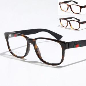 GUCCI グッチ メガネ GG0174O メンズ レディース スクエア型 黒縁 GUCCI グッチ メガネ GG0174O メンズ レディース スクエア型