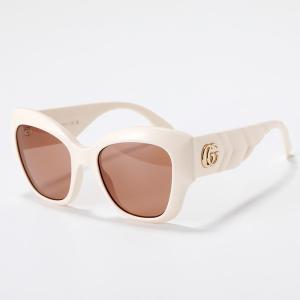 GUCCI グッチ サングラス GG0808S レディース キャットアイ型 メガネ 眼鏡 GGロゴ ...