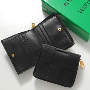 【付属品完備】 ボッテガヴェネタ / カセットトリフォールドジップウォレット BOTTEGA VENETA - 【付属品完備】 ボッテガヴェネタ / カセットトリ