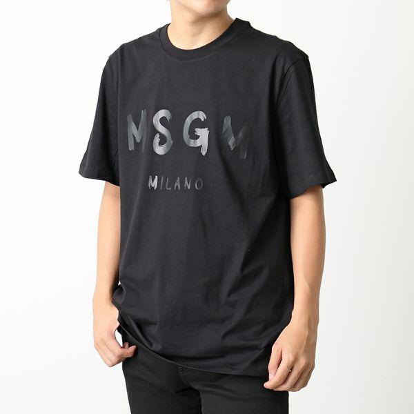 MSGM エムエスジーエム 半袖 Tシャツ 3540MM510 メンズ カットソー コットン クルー...