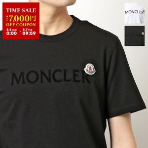 MONCLER モンクレール Tシャツ 8C00047 8390T メンズ クルーネック 半袖 カットソー フロッキープリント ロゴT アイコンパッチ  カラー2色 :350726185:インポートセレクト musee - 通販 - Yahoo!ショッピング