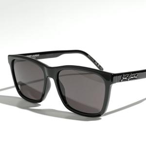 SAINT LAURENT サンローラン サングラス SL318 レディース スクエア型 アジアンフィット メガネ めがね 眼鏡 ロゴ アイウェア 001/BLACK-BLACK-BLACK｜s-musee