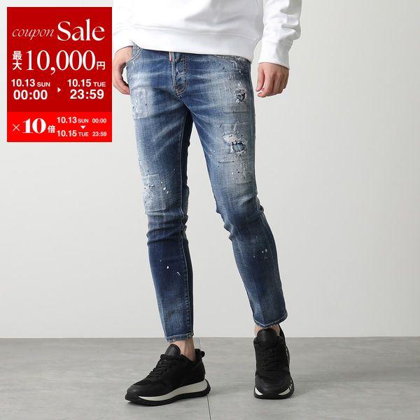 DSQUARED2 ディースクエアード ジーンズ SKATER JEANS S74LB1387 S3...