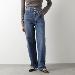 AGOLDE ハイウエストデニムパンツ ベルト付き AGOLDE ハイウエストデニムパンツ ベルト付き
