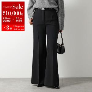 MAX MARA Weekend マックスマーラ ウィークエンド フレアパンツ OVADA レディース ベルボトム ワイドパンツ センタープレス フルレングス 001｜s-musee