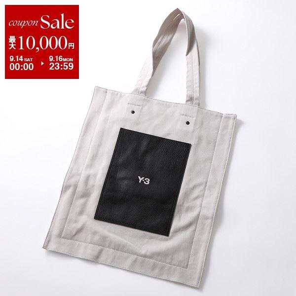 Y-3 ワイスリー トートバッグ LUX TOTE IN5160 メンズ コットン キャンバス ロゴ...