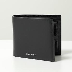 GIVENCHY ジバンシー 財布 メンズ 二つ折り札入れ ロゴ エンボス GIVENCHY ジバンシー 財布 メンズ 二つ折り札入れ ロゴ エンボス