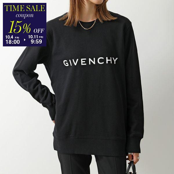 GIVENCHY ジバンシィ トレーナー BMJ0HA3YAC レディース スウェット 長袖 ロゴ ...