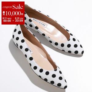 MANOLO BLAHNIK（マノロブラニク） パンプス HANGISIFLAT FMC SATIN