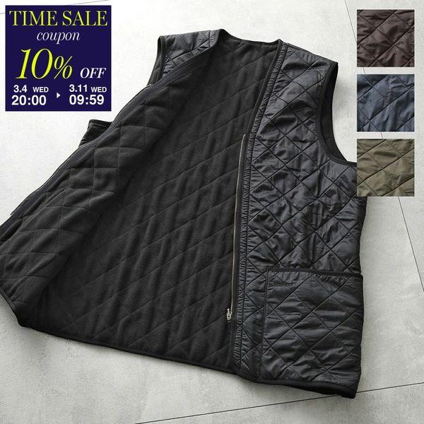 Barbour バブアー ベスト polarquilt waistcoat/zip MLI0002 ...