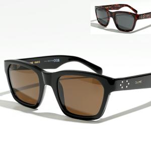 CELINE セリーヌ サングラス CL40206I レディース スクエア型 メガネ 眼鏡 ロゴ スモークレンズ アイウェア カラー2色｜s-musee