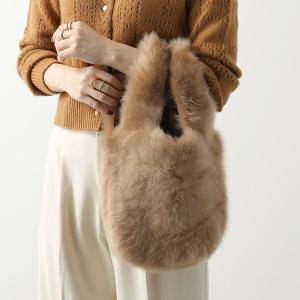 KARL DONOGHUE カールドノヒュー ハンドバッグ FOXY LANBSKIN SHEARLING FLPHBW3 レディース シャーリング ムートン ボア 鞄 SAHARA｜s-musee