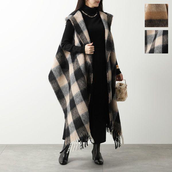 WOOLRICH ウールリッチ ケープ HOODED WOOL CAPE SCARF CFWWAC0...