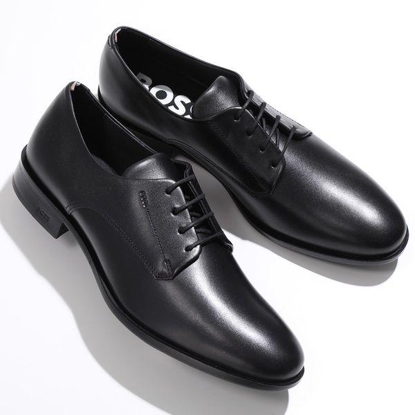 HUGO BOSS ヒューゴボス ダービーシューズ BLACK 50498467 メンズ レザー ロ...