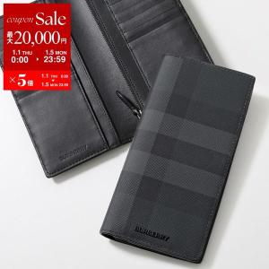 BURBERRY（バーバリー） 長財布 メンズ レグジグ チャコールチェック