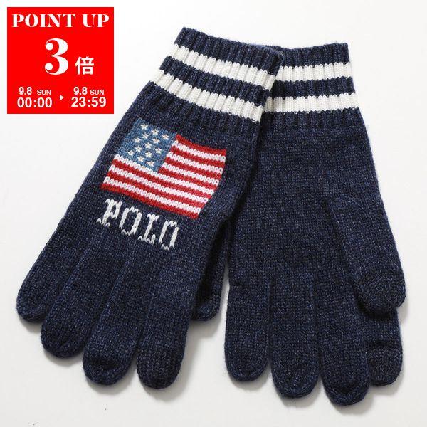 Polo Ralph Lauren ポロ ラルフローレン 手袋 BOLD FLAG GLOVE PC...