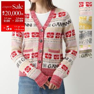 GANNI ガニー　ベスト　ベージュ レース編み ノースリーブ　美品 GANNI ガニー ベスト ベージュ レース編み ノースリーブ 美品