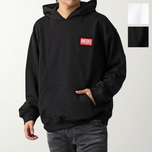 DIESEL ディーゼル パーカー S-NLABEL-HOOD-L1 A11592 0ILAC メンズ プルオーバー ロゴパッチ 長袖 スウェット カラー2色｜s-musee