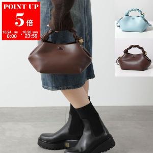 GANNI ガニー バッグ 2WAYハンド/ショルダーバッグ レオパード