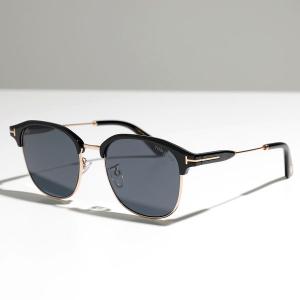 TOM FORD トムフォード サングラス FT0890-K メンズ ブロー型 ハーフリム ウェリントン メタルフレーム Tロゴ 眼鏡 メガネ アイウェア 01A｜インポートセレクト musee