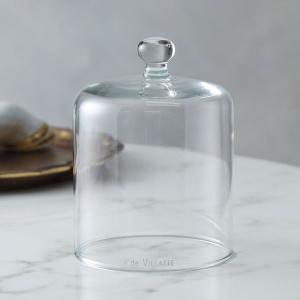 Astier de Villatte アスティエ・ド・ヴィラット キャンドルポット Glass Bell CLCADV1T キャンドルカバー 【返品交換不可】｜s-musee