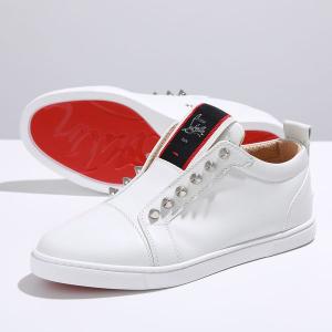 Christian Louboutin クリスチャンルブタン スニーカー F.A.V FIQUE A VONTADE 1230950 レディース ローカット スタッズ装飾 シューズ 靴 WH01/WHITE｜s-musee