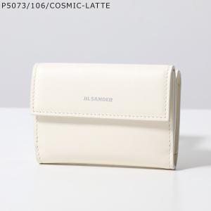 【訳あり】JIL SANDER ジルサンダー 三つ折り財布 BABY WALLET ベビーウォレット J07UI0009 P5073 レディース レザー ミニ財布 ロゴ 106｜s-musee