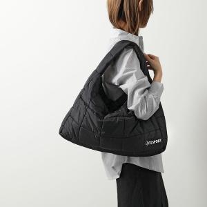 OperaSPORT オペラ スポーツ トートバッグ JEROME UNISEX BAG B10 レディース 中綿キルティング ポリエステル ロゴ 刺繍 鞄 BLACK｜s-musee