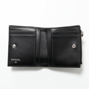 CHANEL シャネル 二つ折り財布 AP37...の詳細画像2