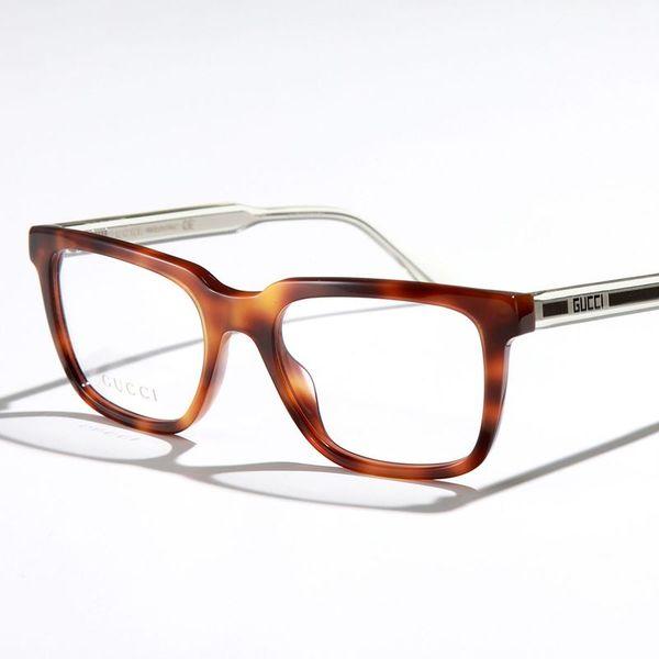 GUCCI グッチ メガネ GG0560O メンズ スクエア型 アジアンフィット めがね 伊達メガネ...