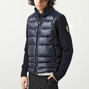 【最安値】 MONCLER モンクレールグルノーブルダウンニット黒S 中古・古着通販】MONCLER GRENOBLE (モンクレール グルノーブル