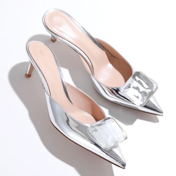 Gianvito Rossi ジャンヴィトロッシ ミュール JAIPUR MULE 55 G9300...