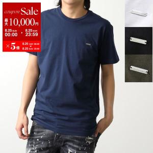 DSQUARED2 ディースクエアード Tシャツ COOL FIT T S74GD1253 S24662 メンズ 半袖 カットソー コットン クルーネック ロゴ カラー4色