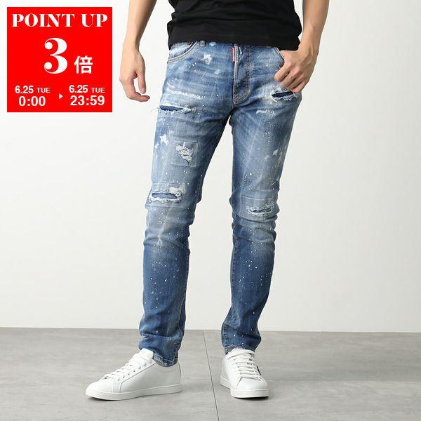 DSQUARED2 ディースクエアード ジーンズ COOL GUY JEANS クールガイ S74L...