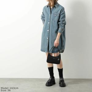 PRADA プラダ デニム シャツ GFC03...の詳細画像1