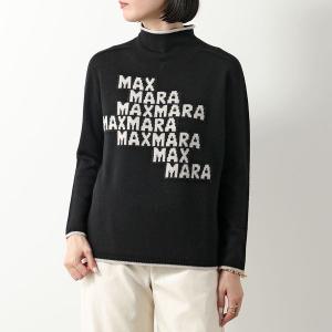 S MAX MARA エス マックスマーラ ニット KIR レディース セーター  長袖 ボトルネック ハイネック ウール ロゴ 014｜s-musee