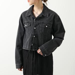 未使用　美品　コムデギャルソン　レディース　Gジャン　ブラックデニム MM6 エムエムシックス メゾンマルジェラ デニムジャケット S52AM0308